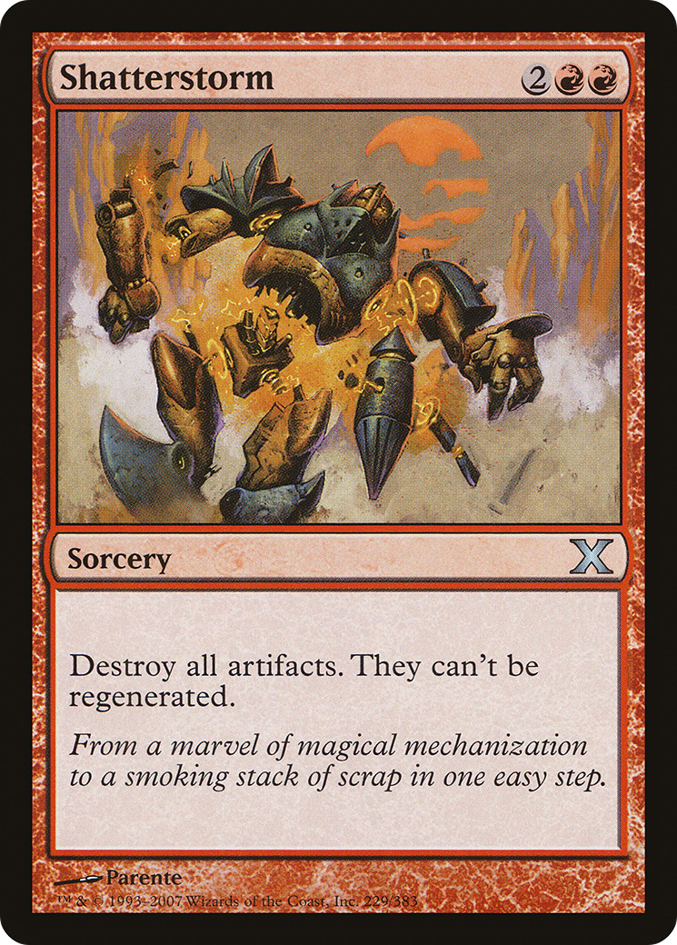 Image of Shatterstorm (10E-229) - Tenth Edition