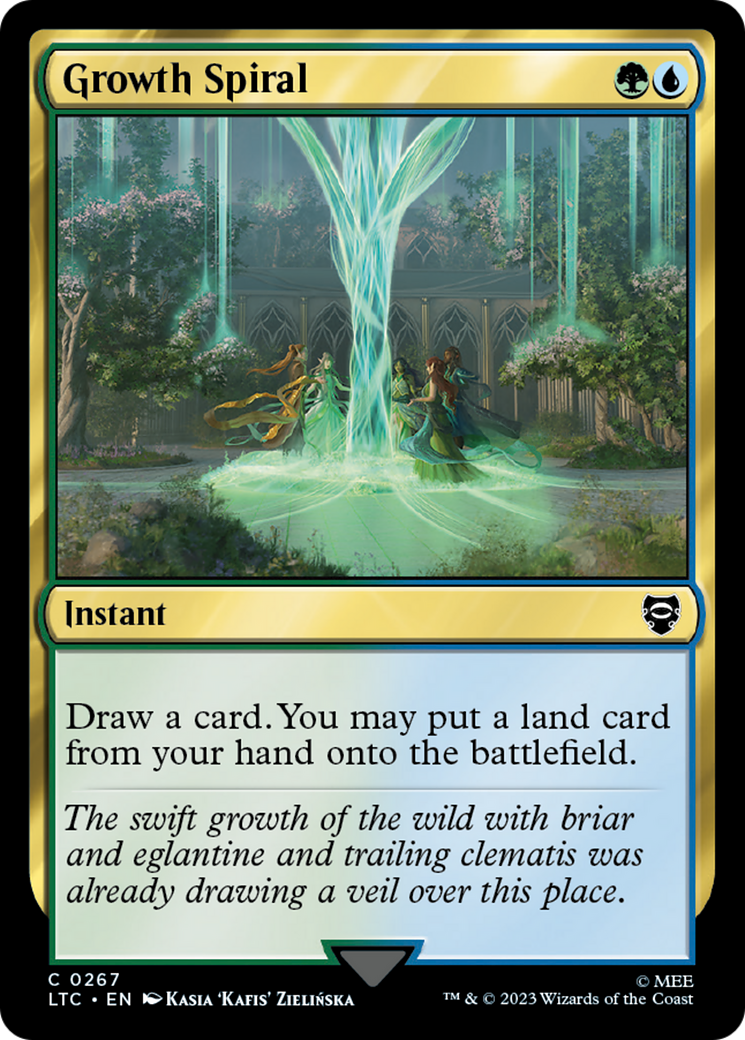 Image of Growth Spiral (LTC-267) - Tales of Middle-earth Commander