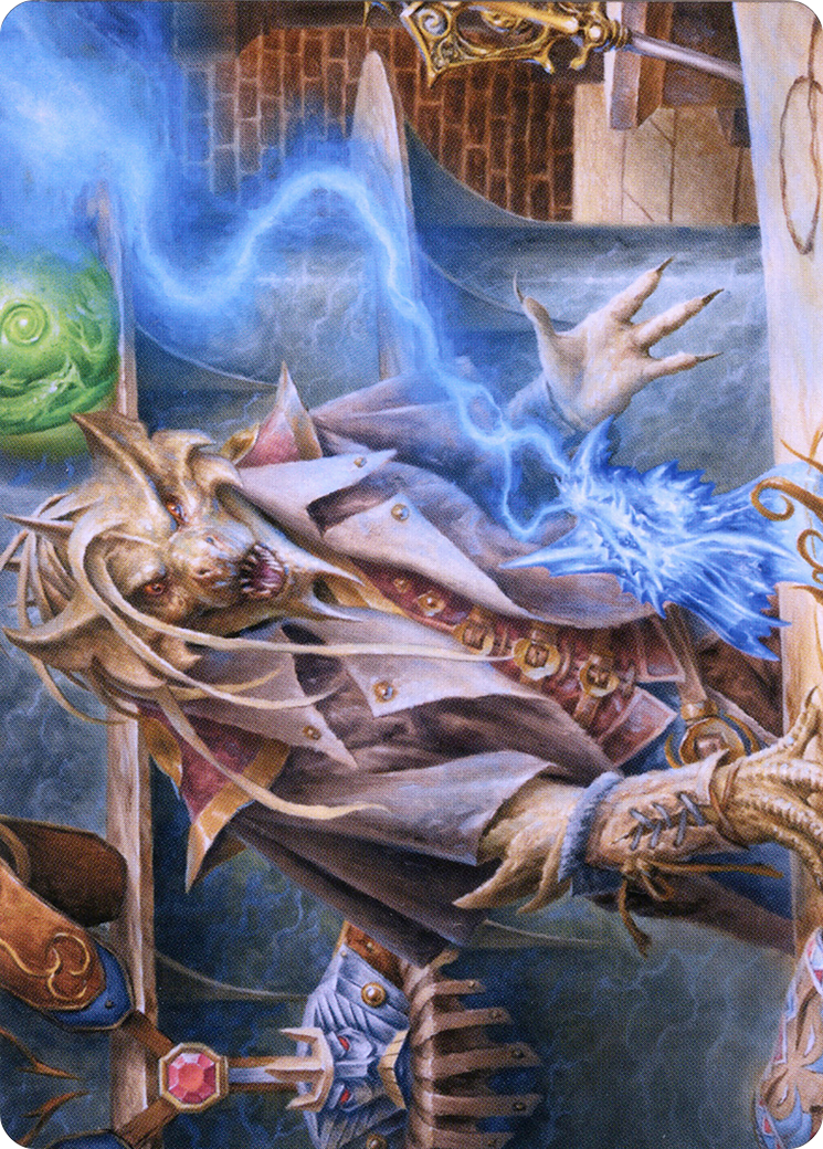 Image of Renari, Merchant of Marvels // Renari, Merchant of Marvels (ACLB-030) - Battle for Baldur's Gate Art Series (Borderless) Foil
