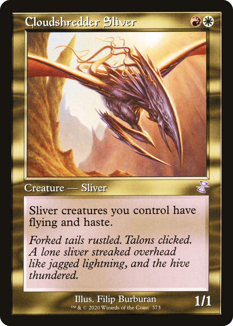 Image of Cloudshredder Sliver (TSR-373) - Time Spiral Remastered Foil