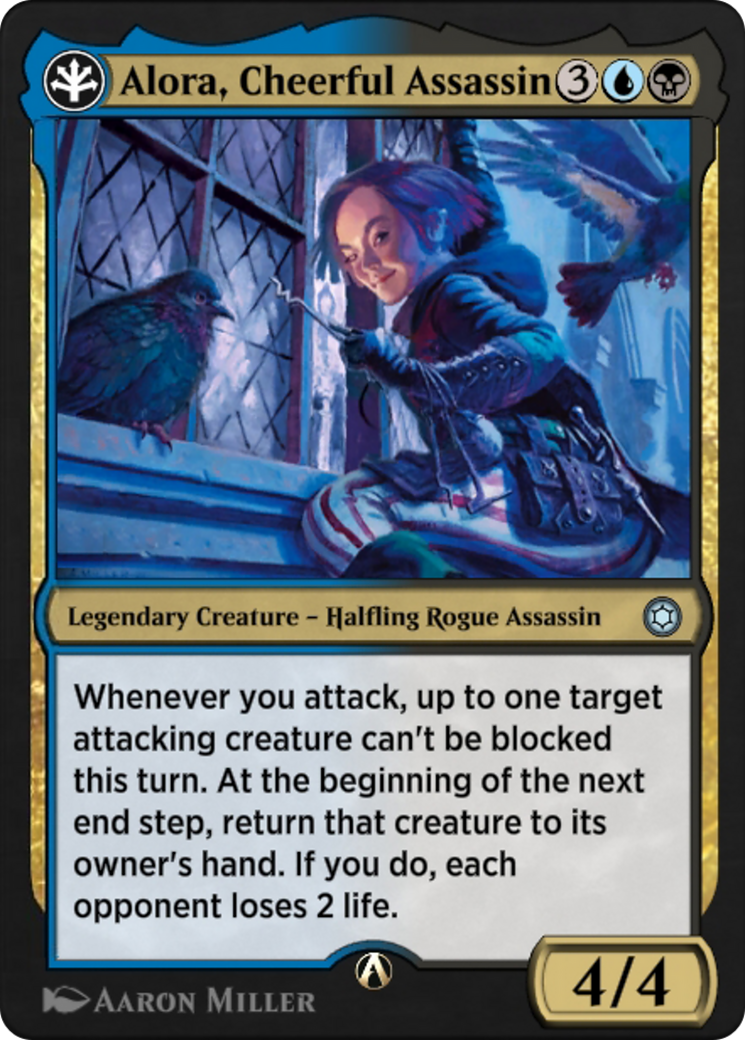 Image of Alora, Cheerful Assassin (HBG-05B) - Alchemy Horizons: Baldur's Gate