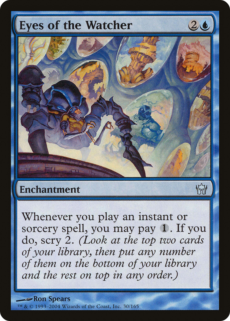 Image of Eyes of the Watcher (5DN-030) - Fifth Dawn Foil