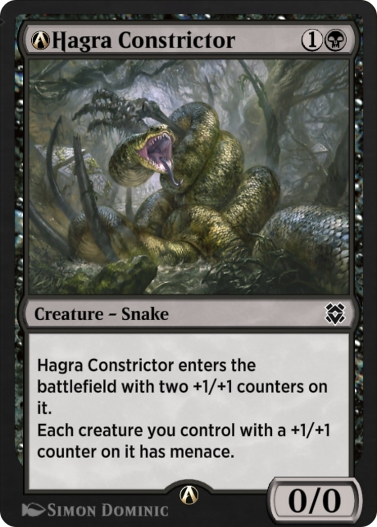 Image of A-Hagra Constrictor (ZNR-A-105) - Zendikar Rising