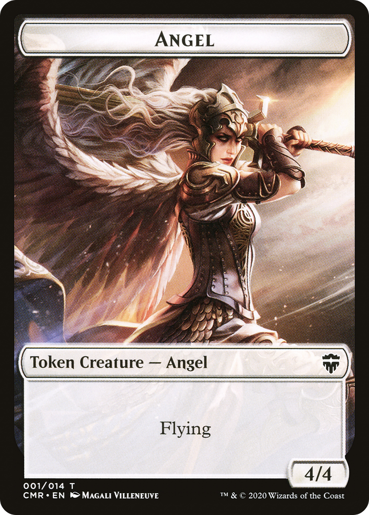 Image of Angel Token (CMR-001) - Commander Legends Tokens