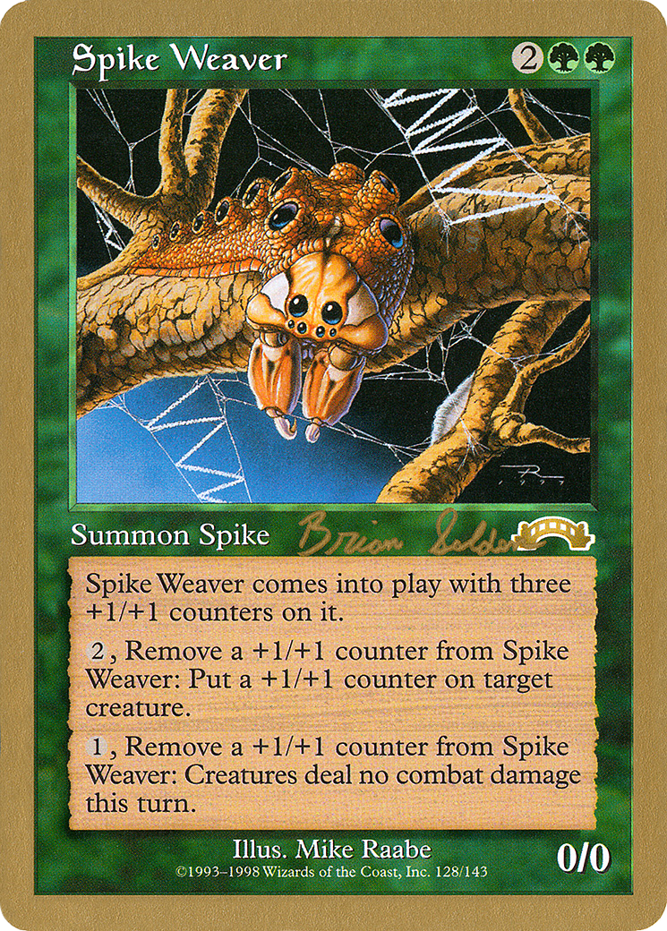 Image of Spike Weaver - 1998 Brian Selden (EXO) (WCD-) - World Championship Decks 1998