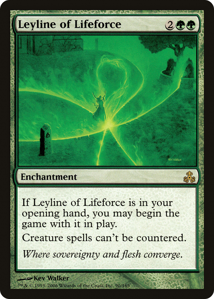 Image of Leyline of Lifeforce (GPT-090) - Guildpact