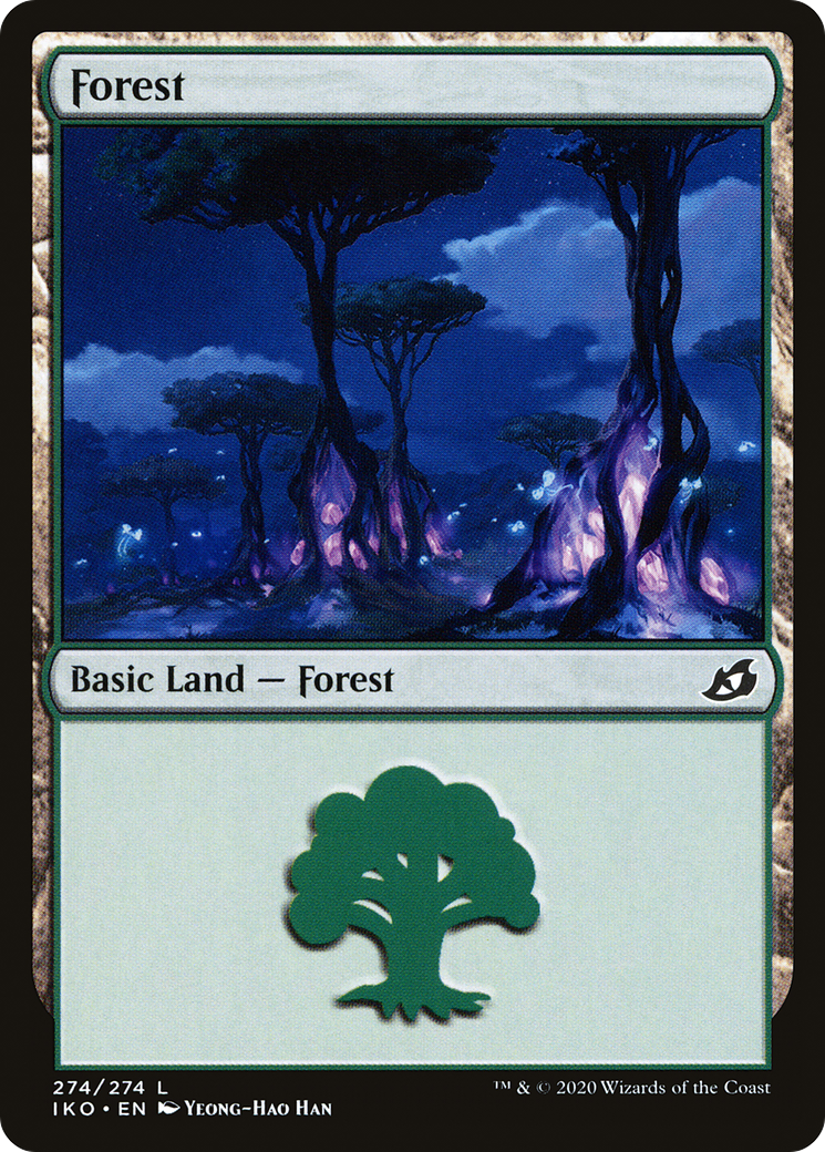 Image of Forest (274) (IKO-274) - Ikoria: Lair of Behemoths Foil