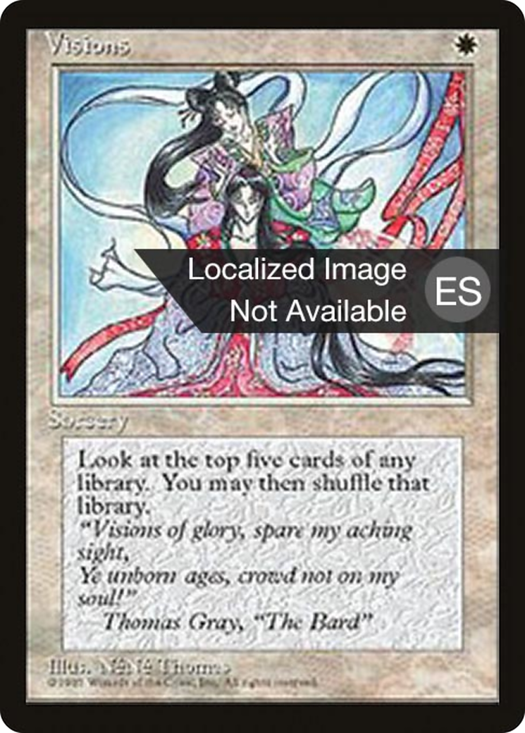 Image of Visions (4BB-) - Fourth Edition Foreign Black Border