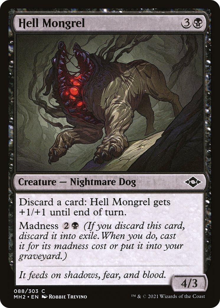 Image of Hell Mongrel (MH2-088) - Modern Horizons 2 Foil