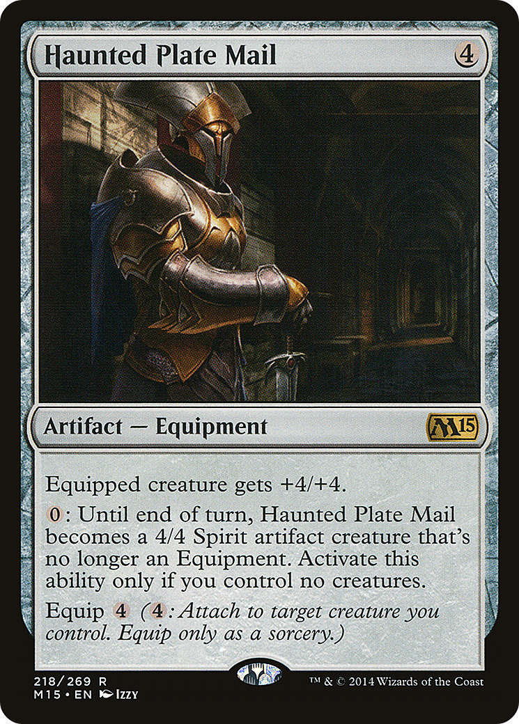 Image of Haunted Plate Mail (M15-218) - Magic 2015
