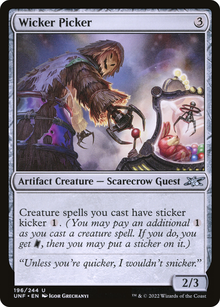 Image of Wicker Picker (UNF-196) - Unfinity Foil