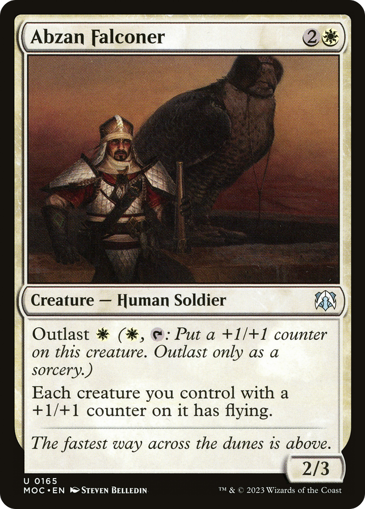 Image of Abzan Falconer (MOC-165) - March of the Machine Commander
