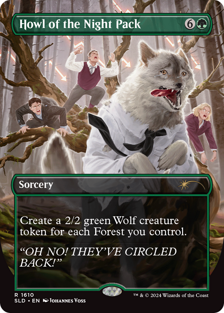 Image of Howl of the Night Pack (SLD-1610) - Secret Lair Drop (Borderless)