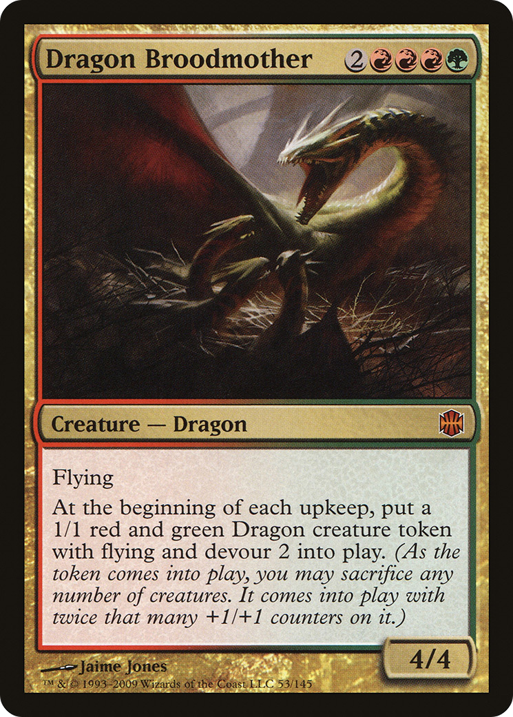 Image of Dragon Broodmother (ARB-053) - Alara Reborn