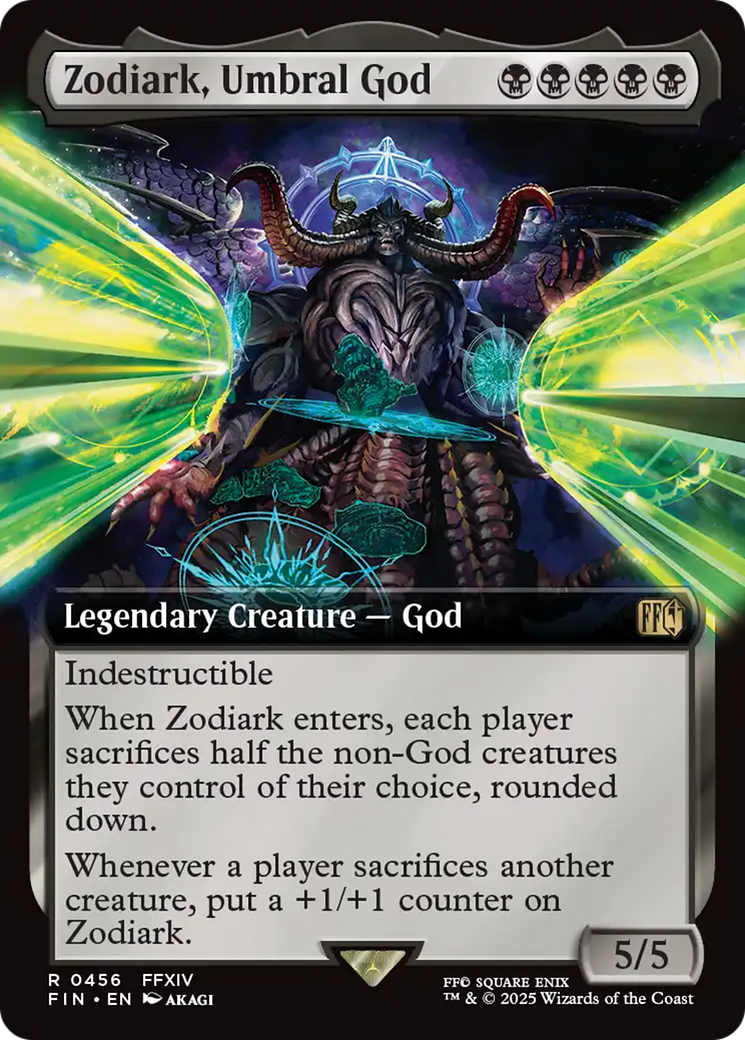 Image of Zodiark, Umbral God (Extended Art) (FIN-456) - FINAL FANTASY: (Extended Art) Foil