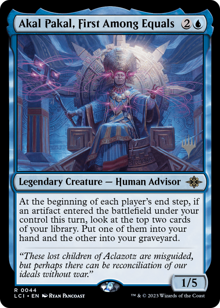 Image of Akal Pakal, First Among Equals (PPLCI-044) - The Lost Caverns of Ixalan Promos