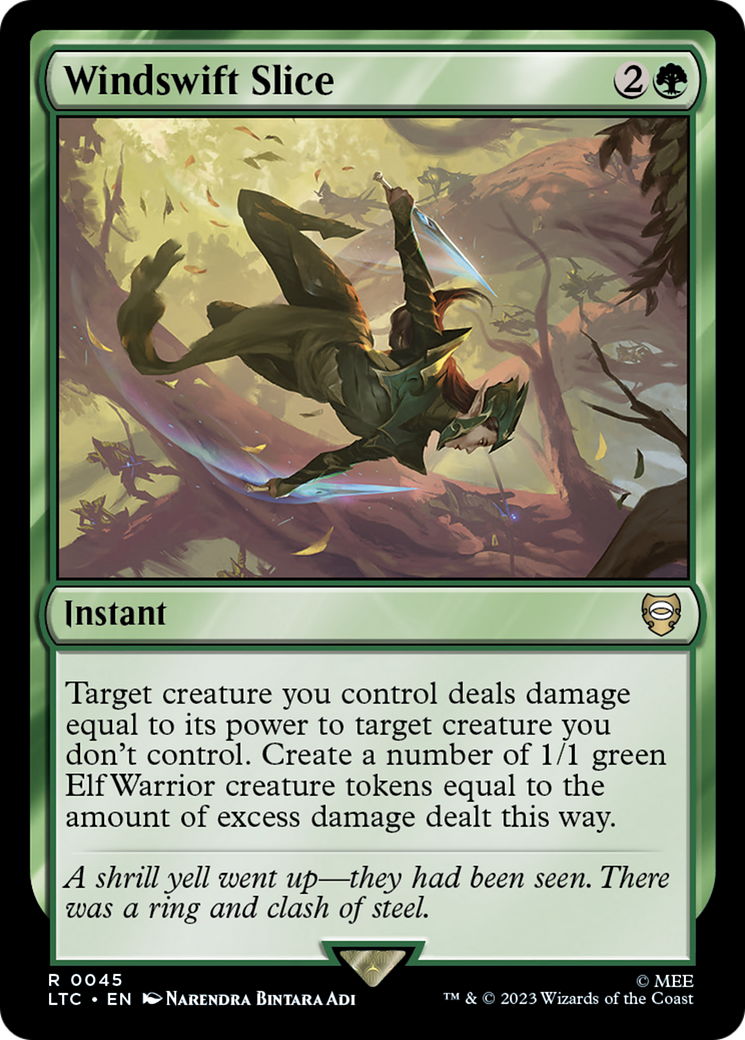 Image of Windswift Slice (LTC-045) - Tales of Middle-earth Commander