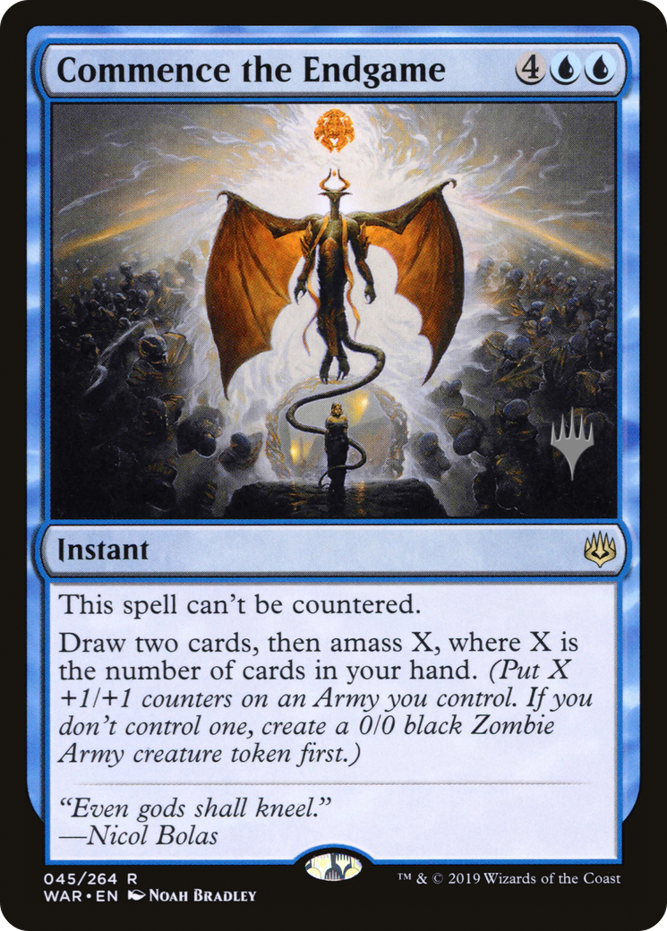 Image of Commence the Endgame (PPELD-045) - War of the Spark Promos