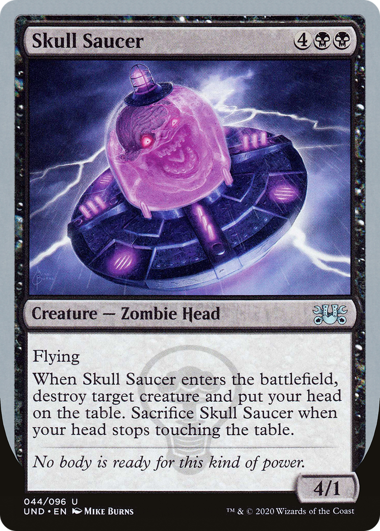 Image of Skull Saucer (UND-044) - Unsanctioned