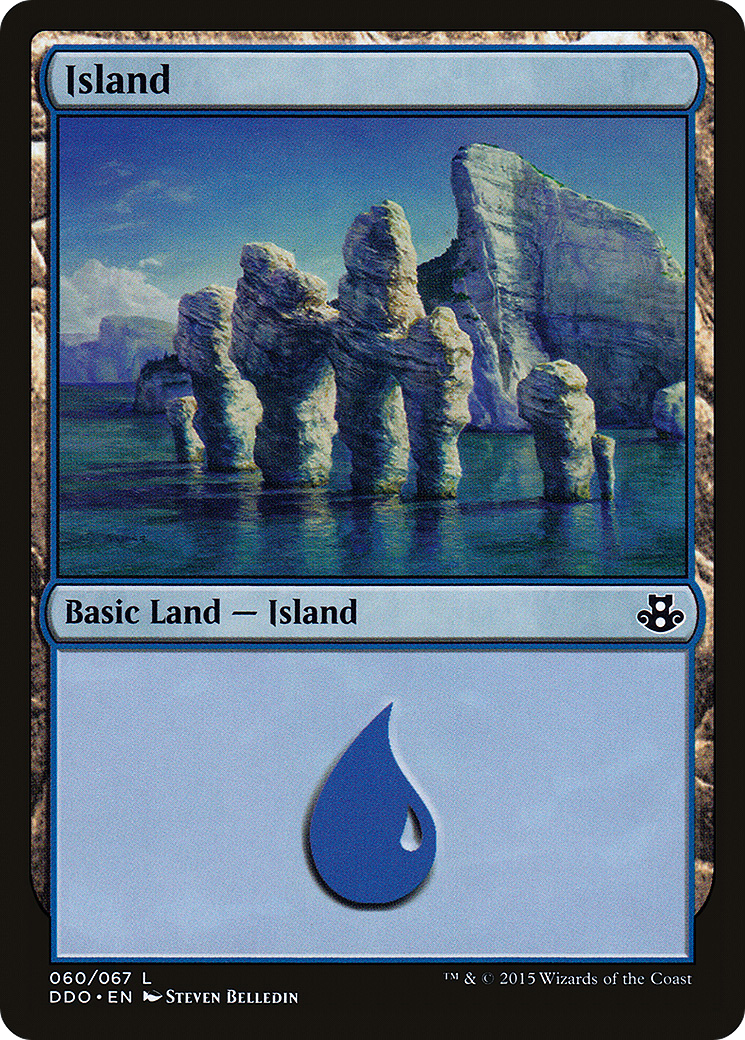 Image of Island (060) (DDO-060) - Duel Decks: Elspeth vs. Kiora