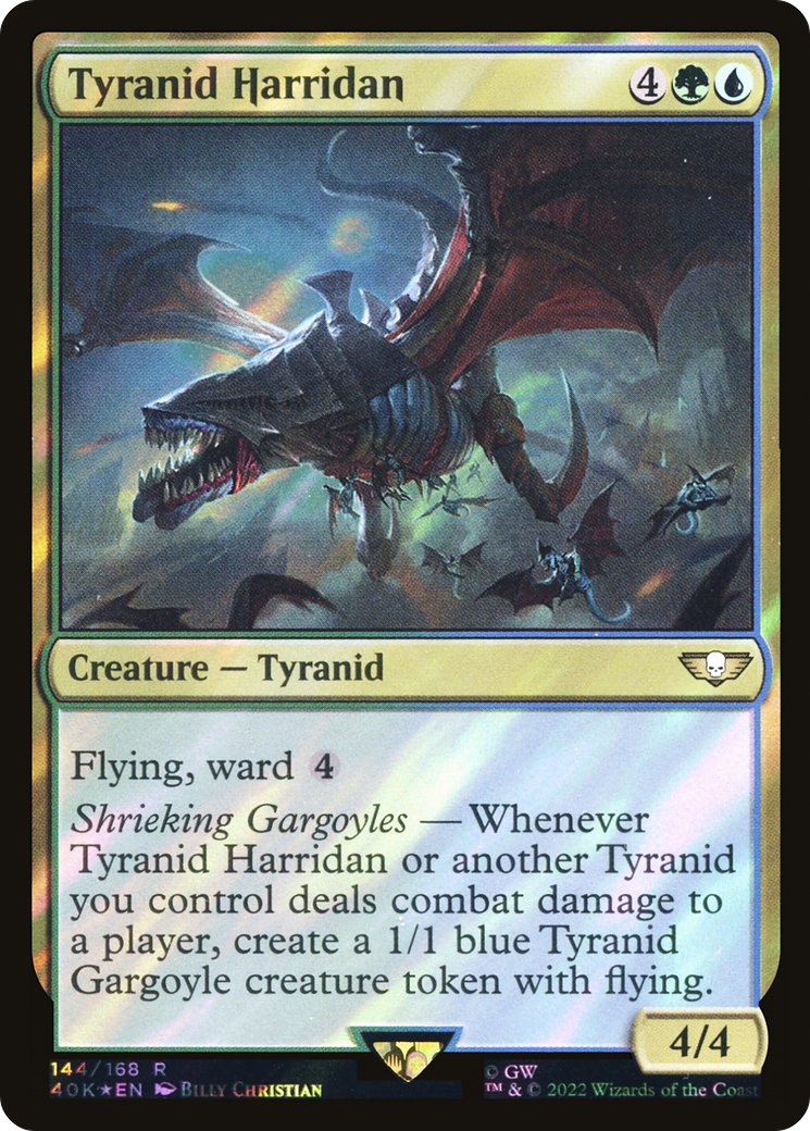 Image of Tyranid Harridan (Surge Foil) (40K-144) - Warhammer 40,000 Commander Foil