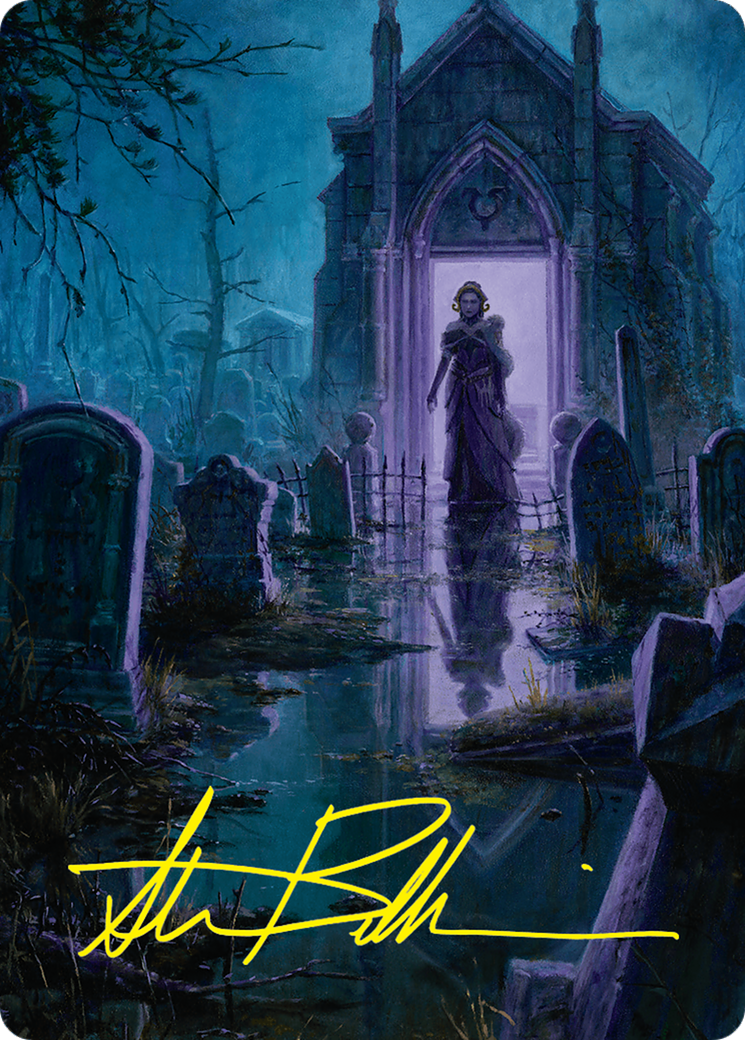 Image of Swamp // Swamp (AFDN-023) - Foundations Art Series (Borderless) Foil