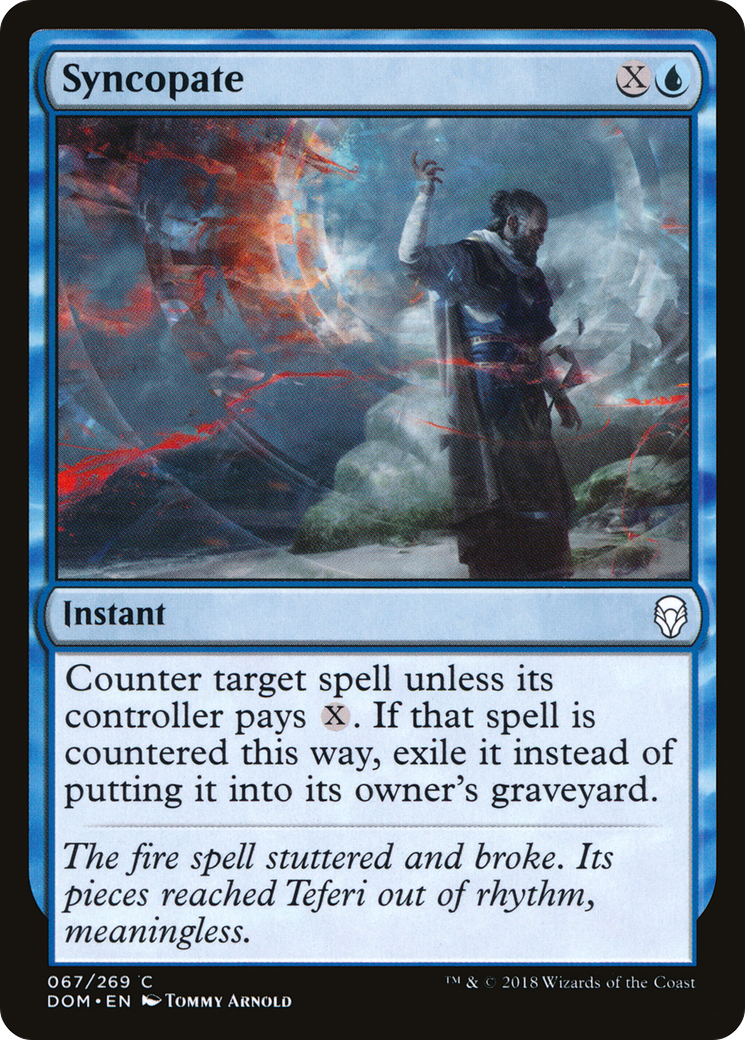 Image of Syncopate (DOM-067) - Dominaria Foil
