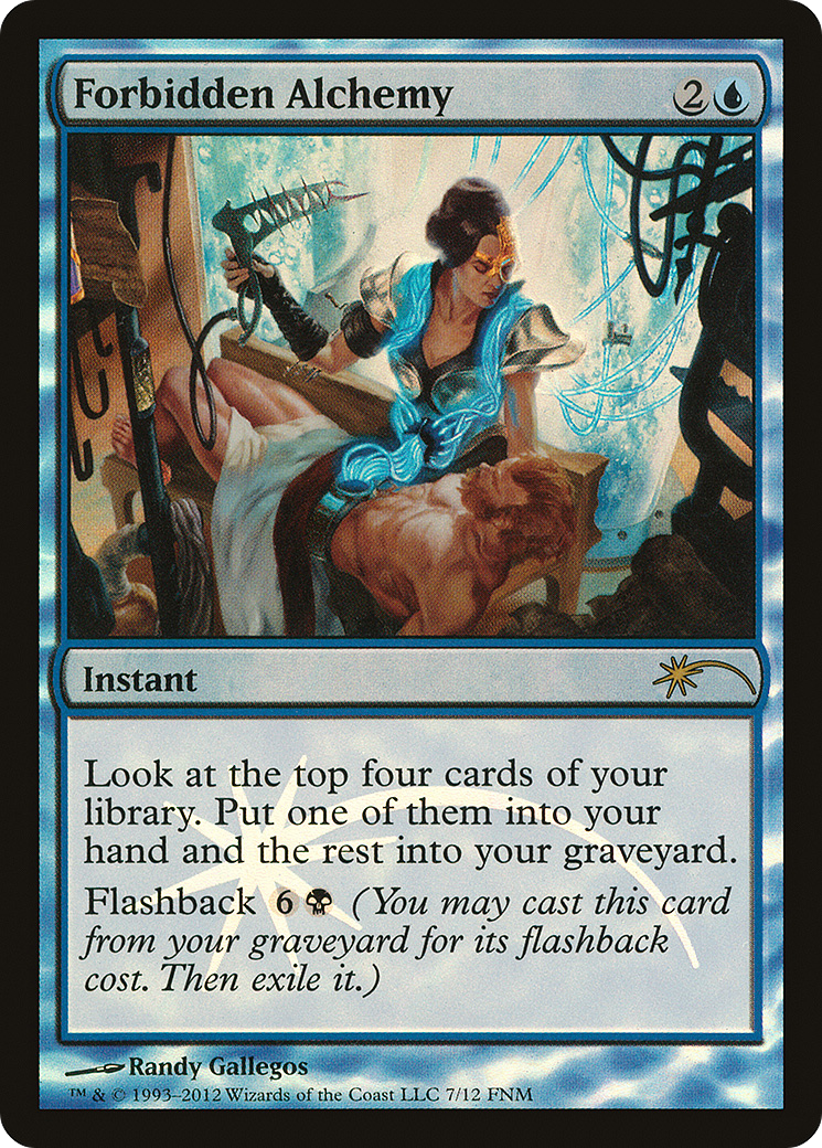 Image of Forbidden Alchemy (FNM-007) - Friday Night Magic 2012 Foil