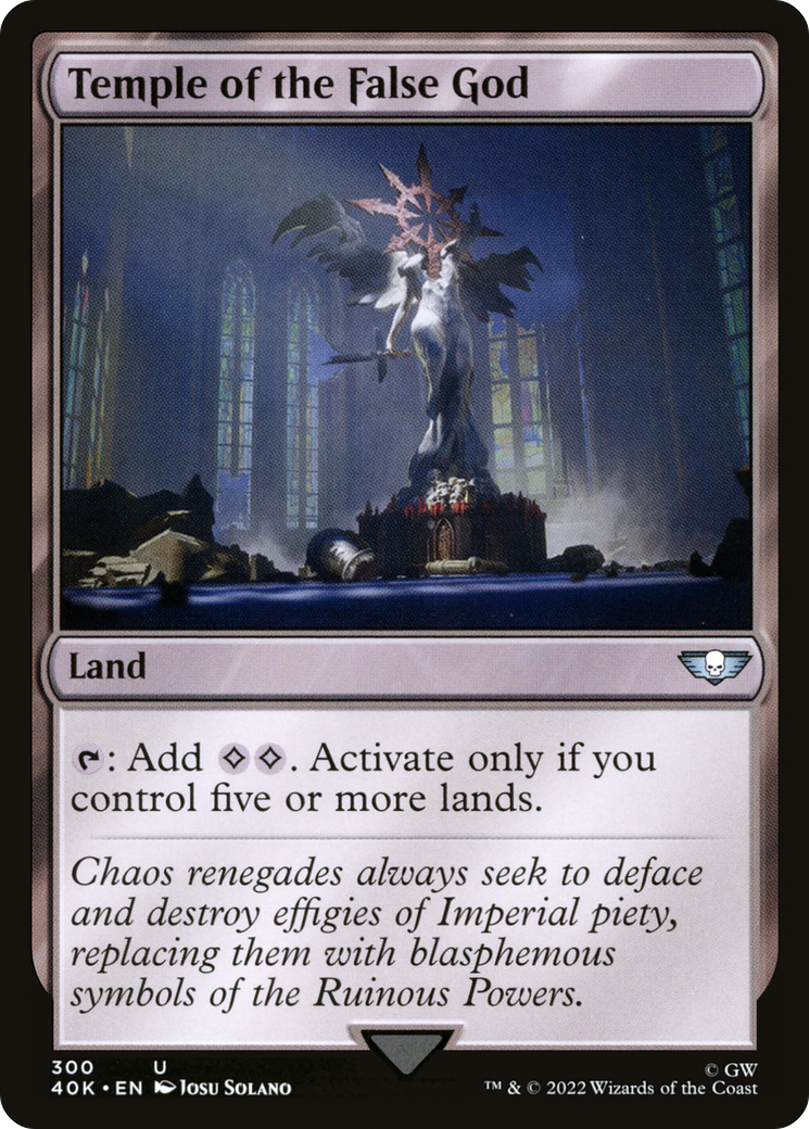 Image of Temple of the False God (40K-300) - Warhammer 40,000 Commander