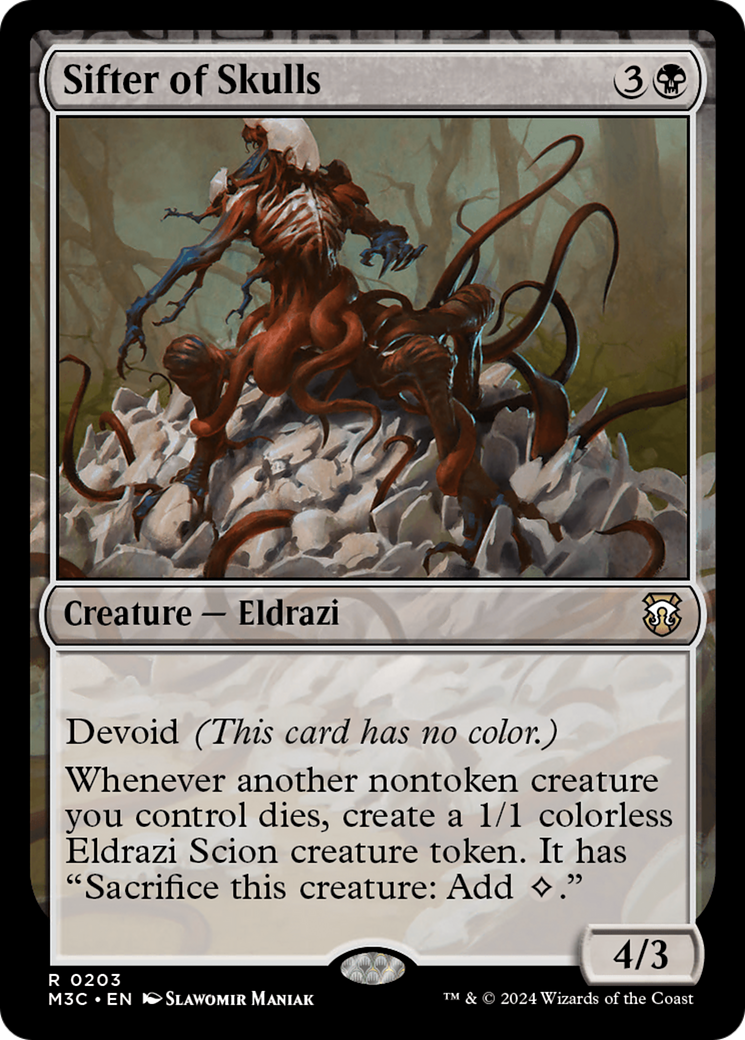 Image of Sifter of Skulls (M3C-203) - Modern Horizons 3 Commander: (devoid)