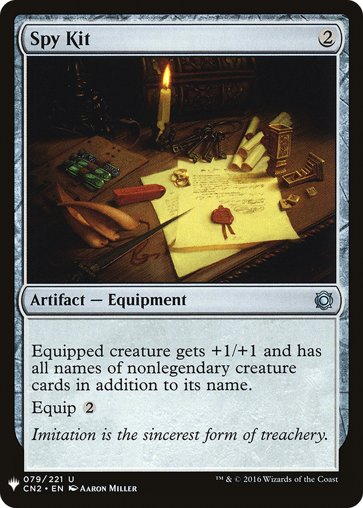 Image of Spy Kit (LIST-CN2-79) - The List