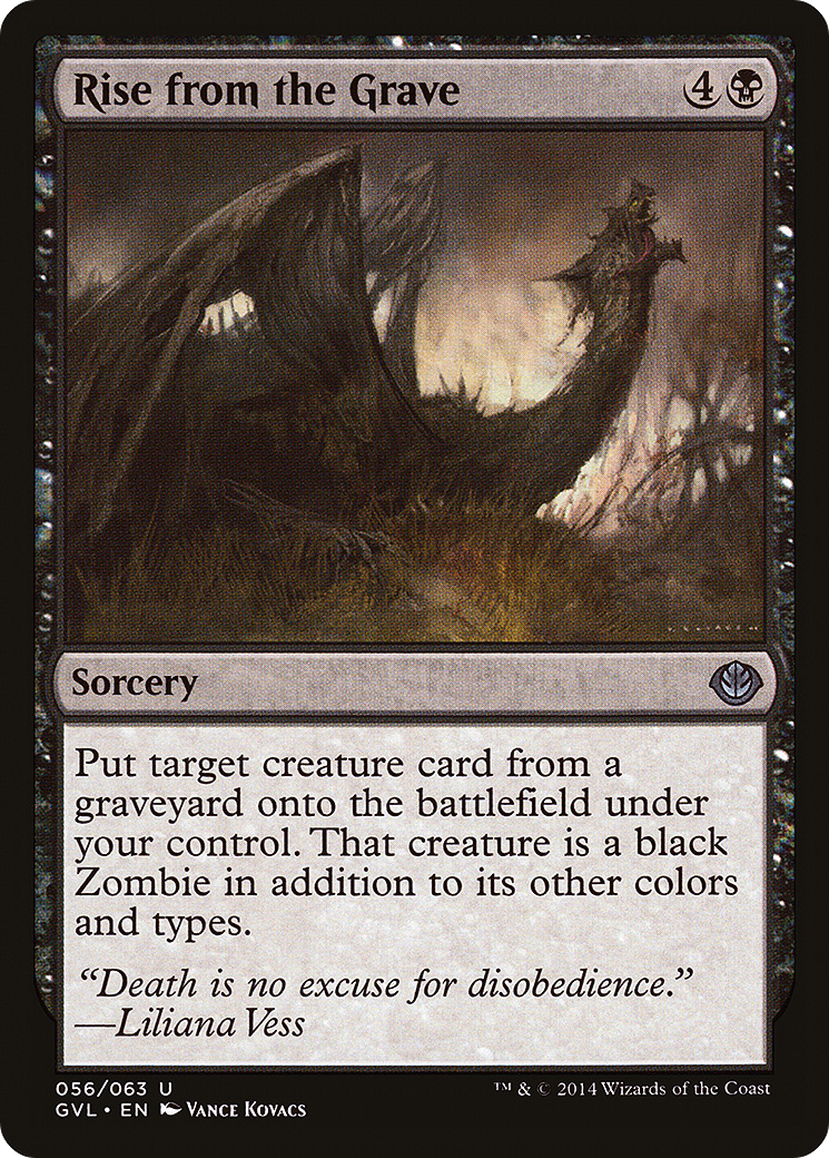 Image of Rise from the Grave (DD3-) - Duel Decks Anthology: Garruk vs. Liliana