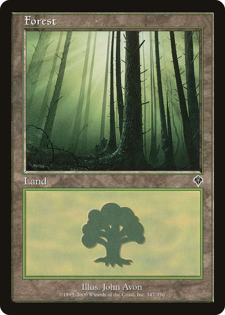Image of Forest (347) (INV-347) - Invasion Foil