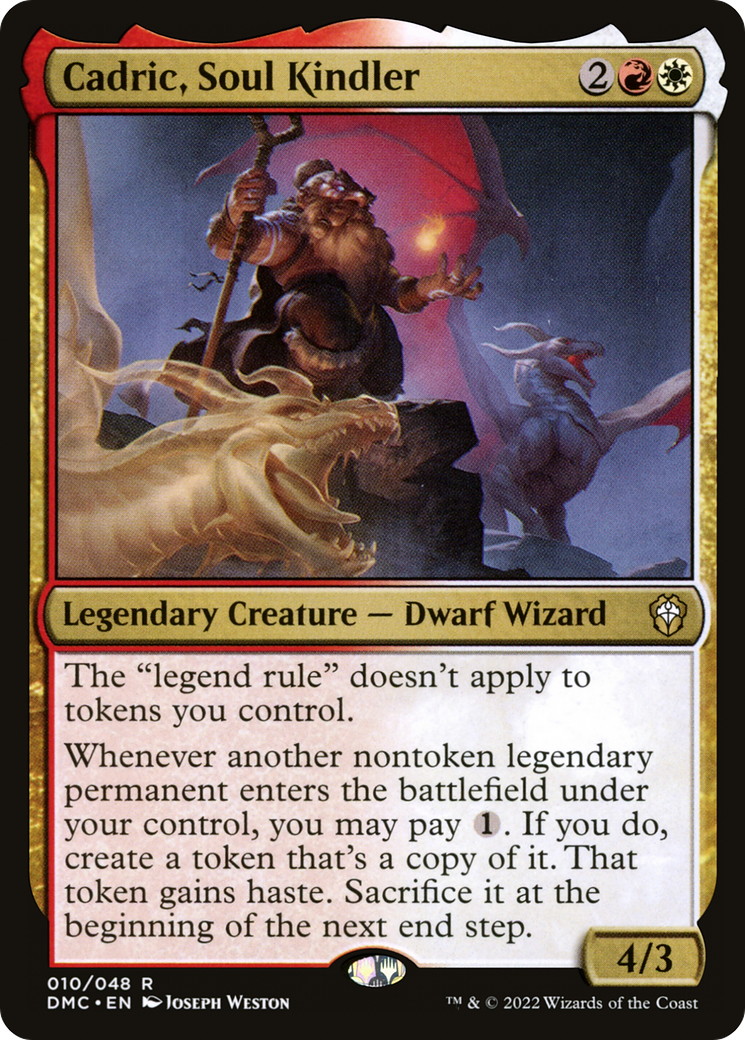 Image of Cadric, Soul Kindler (DMC-010) - Dominaria United Commander
