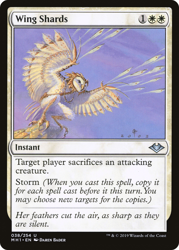 Image of Wing Shards (MH1-038) - Modern Horizons Foil