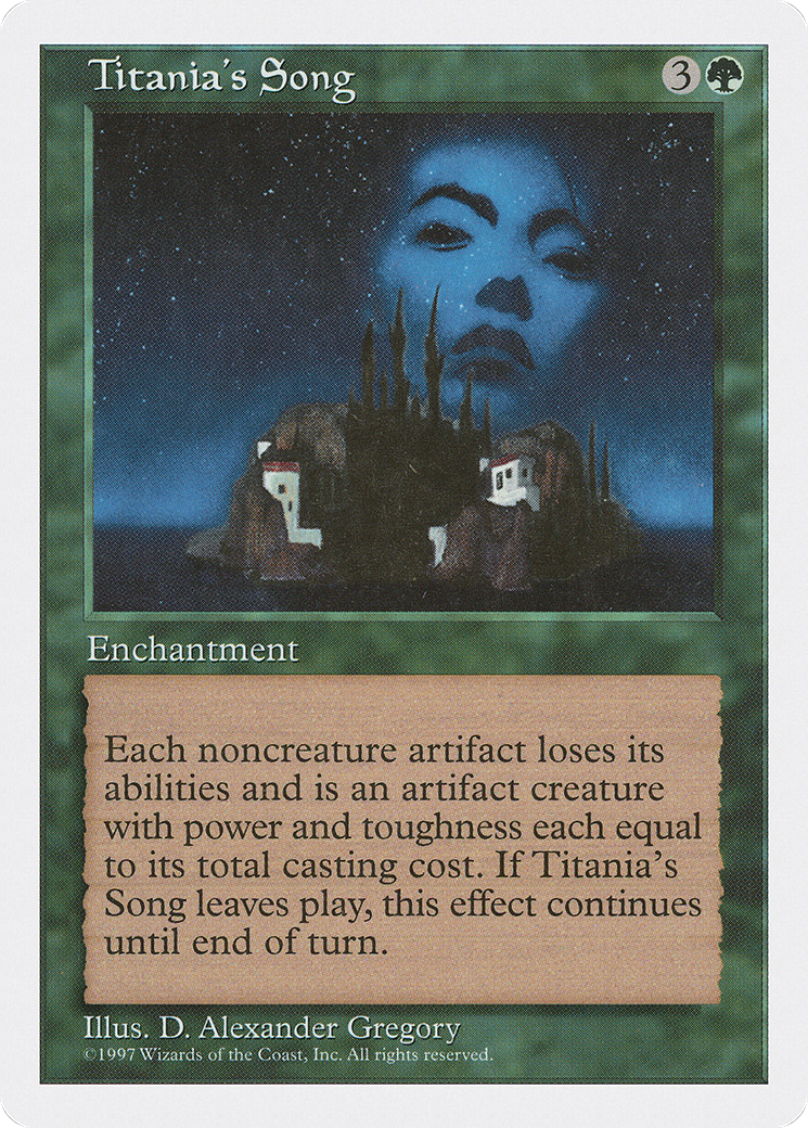 Image of Titania's Song (5ED-) - Fifth Edition