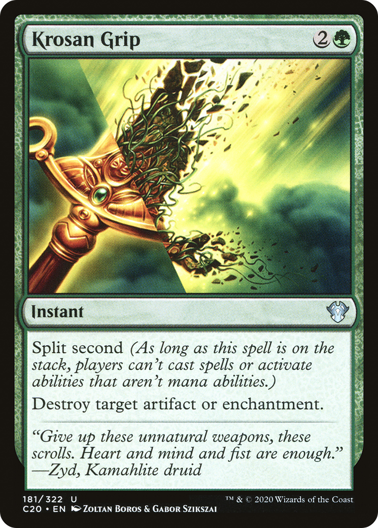 Image of Krosan Grip (C20-181) - Commander 2020