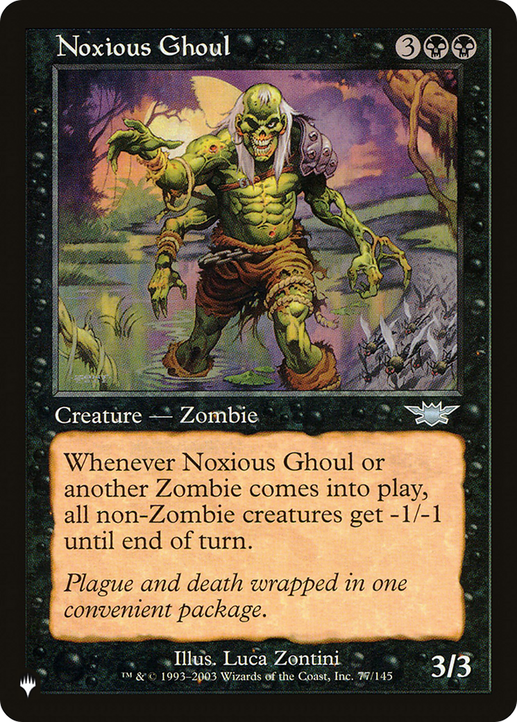 Image of Noxious Ghoul (LIST-77/145) - The List