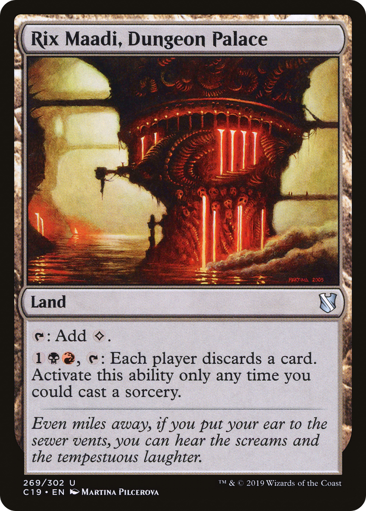 Image of Rix Maadi, Dungeon Palace (C19-269) - Commander 2019