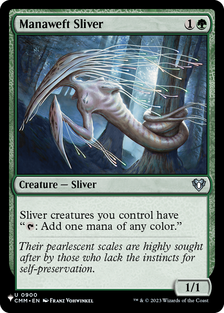 Image of Manaweft Sliver (LIST-CMM-900) - The List