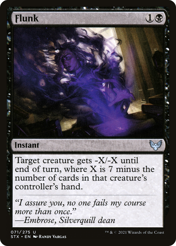 Image of Flunk (STX-071) - Strixhaven: School of Mages
