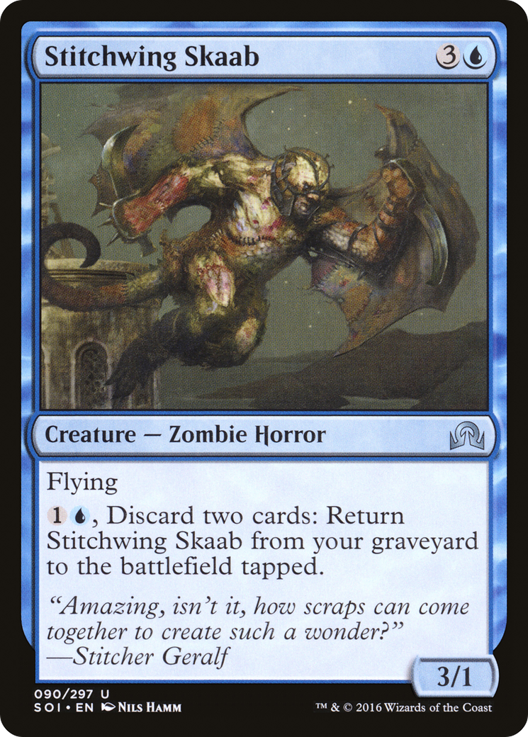 Image of Stitchwing Skaab (SOI-090) - Shadows over Innistrad Foil