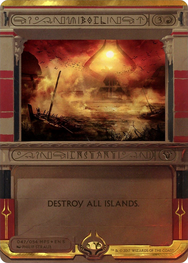 Image of Boil (MPS2-047) - Amonkhet Invocations (Borderless) Foil