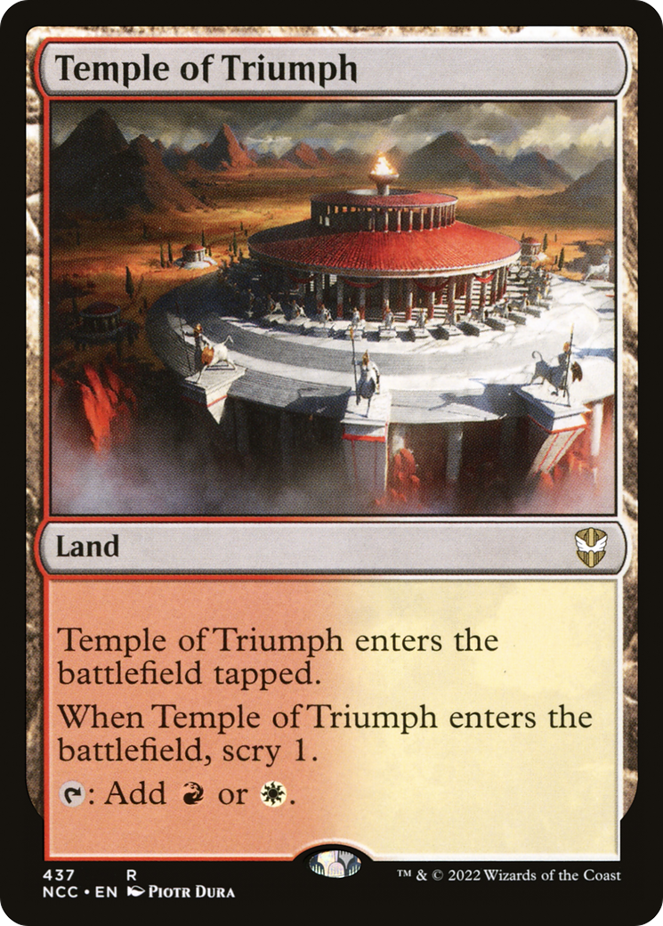 Image of Temple of Triumph (NCC-437) - New Capenna Commander