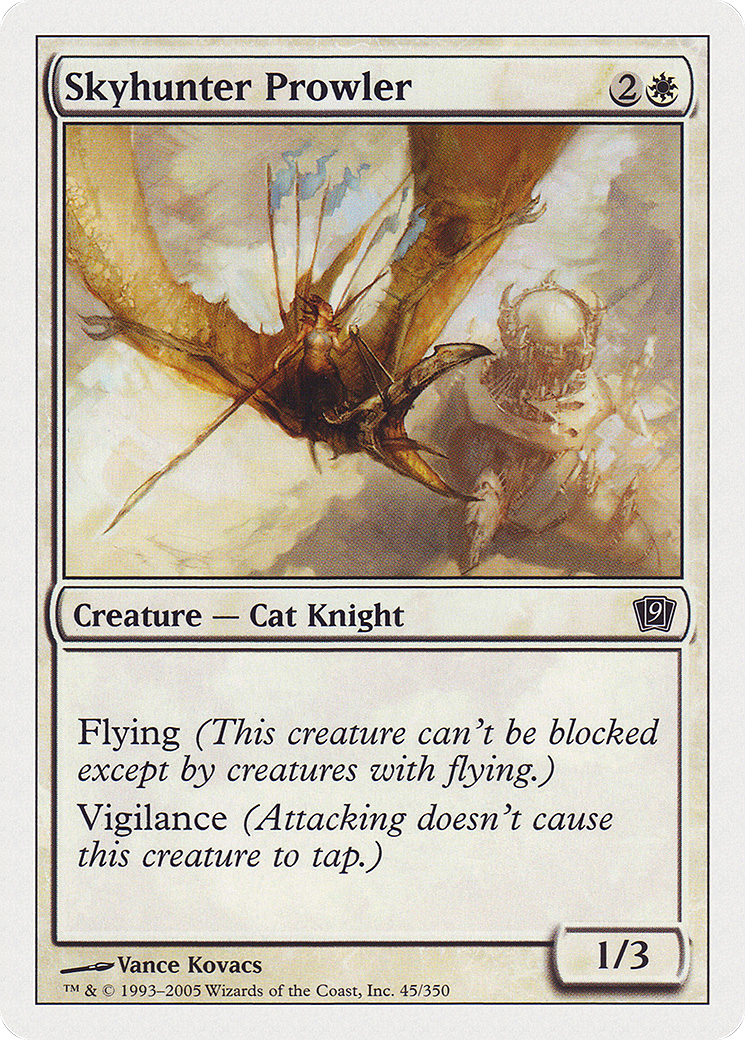 Image of Skyhunter Prowler (9ED-45★) - 9th Edition Foil