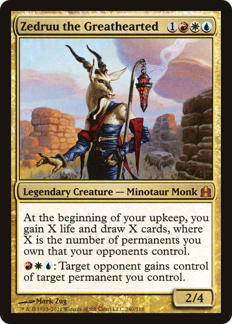 Image of Zedruu the Greathearted (CMD-240) - Commander 2011
