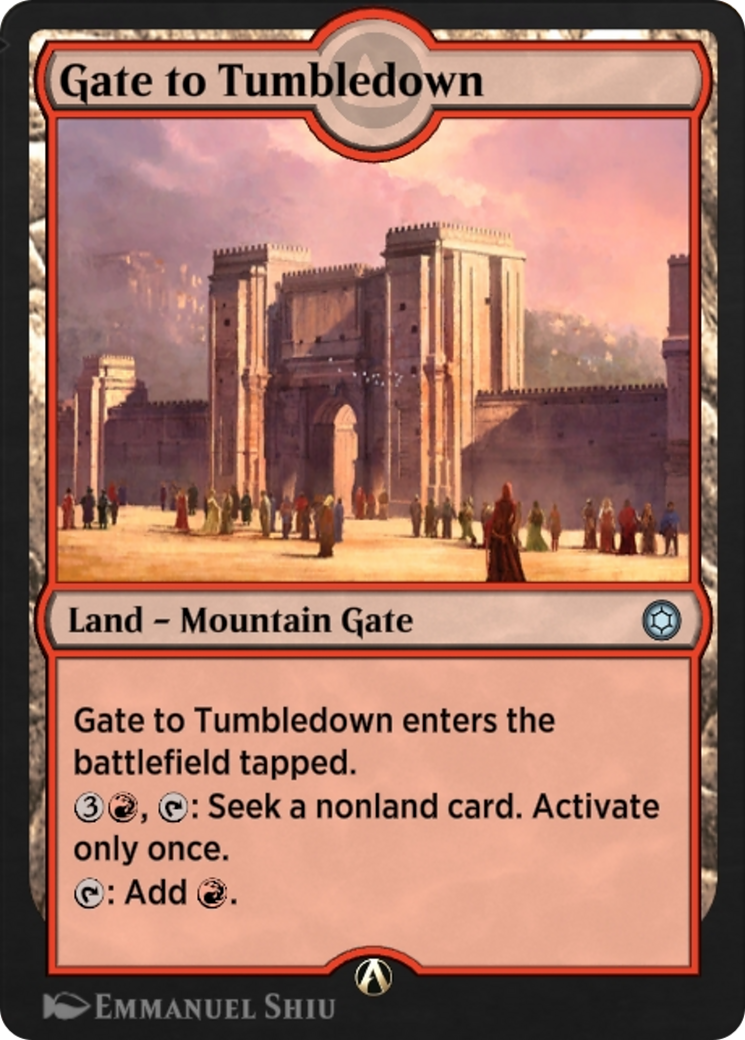 Image of Gate to Tumbledown (HBG-081) - Alchemy Horizons: Baldur's Gate