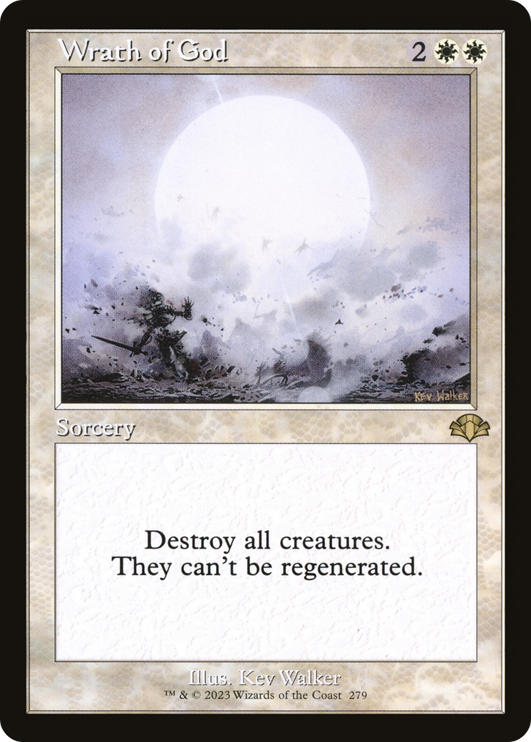 Image of Wrath of God (Retro Frame) (DMR-279) - Dominaria Remastered