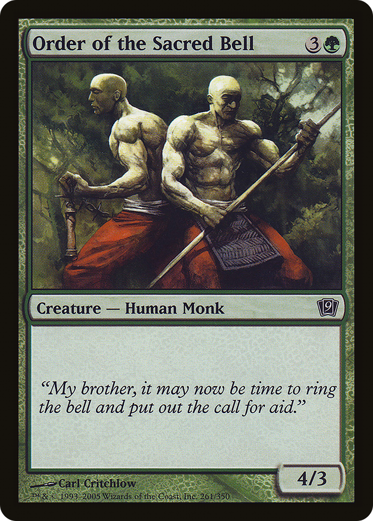 Image of Order of the Sacred Bell (9ED-261) - 9th Edition