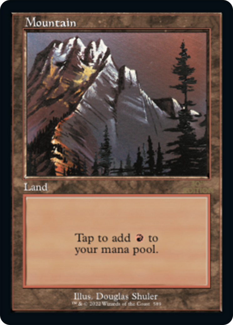 Image of Mountain (589) (Retro Frame) (30A-589) - 30th Anniversary Edition